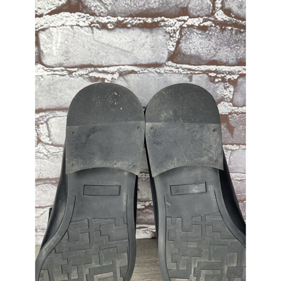 Isa Tapia Ayrton Black Leather Penny Loafers Dress Shoes Men’s Sz 45EU/12.5M US - Picture 9 of 16